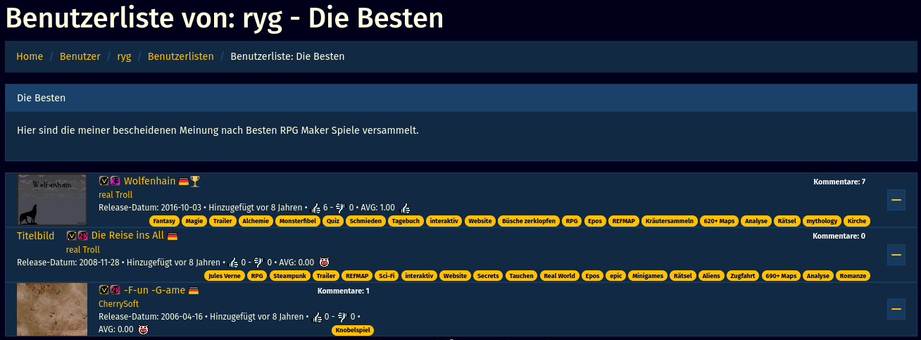 Benutzerliste 2